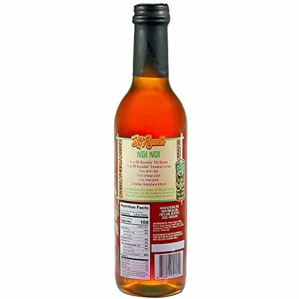 BG Reynolds Natural Tiki Cocktail Cane Syrup, Tiki Spices, 375 ml, No Preservatives