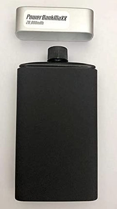 Binocktails BEV-Bank Hidden Power Bank Flask - Holds Approximately 8 oz. (235 ml)