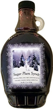 Montana Sugar Plum Breakfast Syrup - 11 oz Real Fruit Grown & Hand Picked from Bounty Foods for Cocktails - Coffee - Pancakes - Dessert Toppings - Gluten-Free - Non-GMO - Vegan Friendly (PLUM S 11oz)