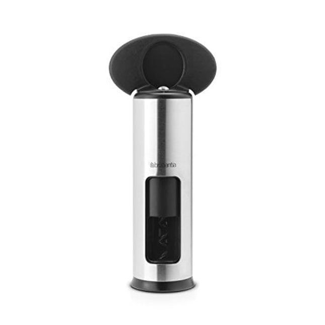 Brabantia Classic Corkscrew Bottle Opener - Matte Steel, 369360, Medium