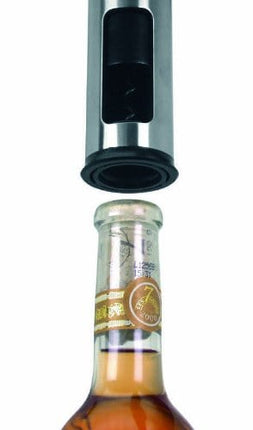 Brabantia Classic Corkscrew Bottle Opener - Matte Steel, 369360, Medium
