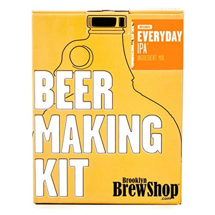 Brooklyn Brew Shop Everyday IPA Glass Beer Making Kit, 1 Count (Pack of 1)