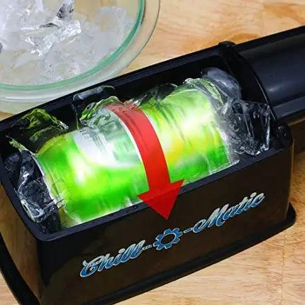 Chill-O-Matic Instant Beverage Cooler, Black