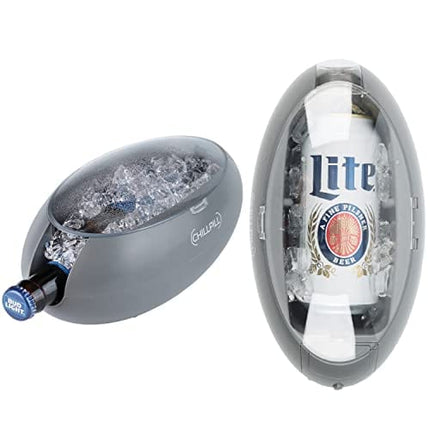 CHILLPILL Instant Beverage Chiller - Universal Can and Bottle Mini Cooler For Drinks - Rapid Drink Chiller for Beer and Soda Lovers - Portable Can Chiller - Personal Small Cooler Accessories