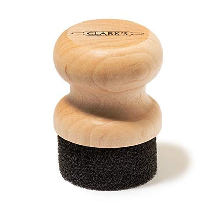 CLARK'S Cutting Board Oil & Wax Applicator - Round Wood Applicator for Food Grade Mineral Oil Cutting Board, Butcher Blocks, Bamboo, and Utensils – USA Maple Construction