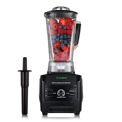 Cleanblend Commercial Blender - 64oz Countertop Blender 1800 Watts - High Performance, High Powered Professional Blender and Food Processor For Smoothies