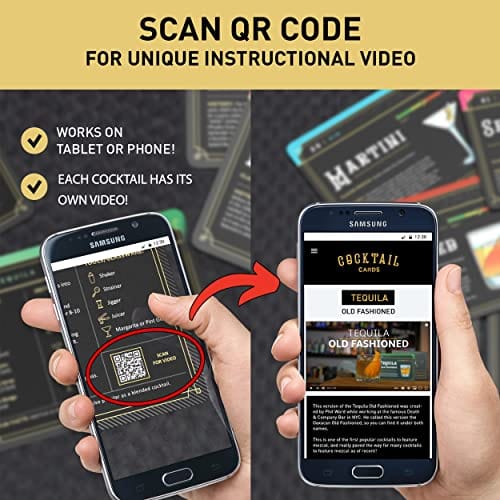 Cards: 100 Recipes To Master In Bartender Flashcard Form With Step By Step Instructions And Video Instructions Ec9692b0 904a 4afa 9415 6c603d1c9e35.f64a0b53946dd0a065ad05b2e3f82392