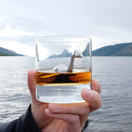 Scotch Ness Critter Chilling Stone, Best Gift for Him, Perfect for Father's Day, Birthday, Anniversary, Old Fashioned Cocktail, Loch Ness Monster, Unique Whisky Gift