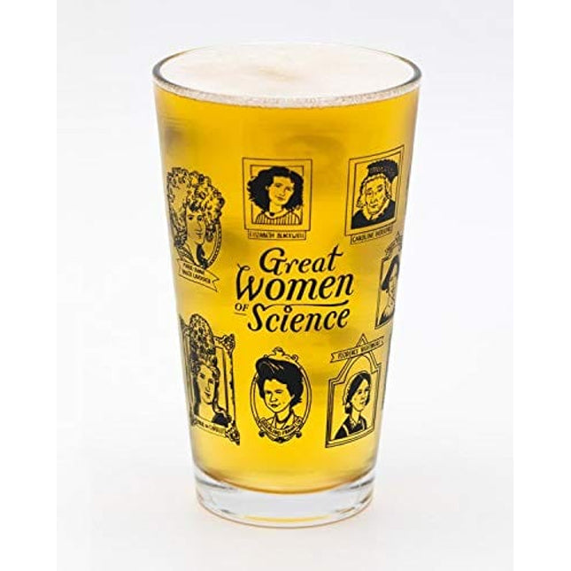 Great Women of Science Pint Glass