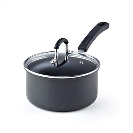 Cook N Home Professional Anodize Cookware, 2.5 Quarts, Black