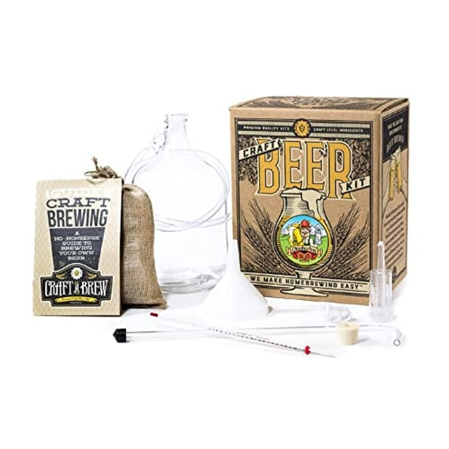 Craft A Brew - Oktoberfest Ale - Beer Making Kit - Make Your Own Craft Beer - Complete Equipment and Supplies - Starter Home Brewing Kit - 1 Gallon