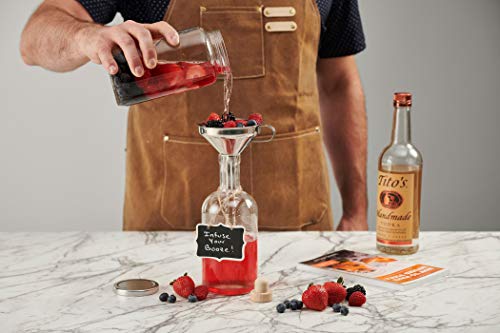 Spirit Infusion Kit - Infuse Your Booze - Alcohol Infusion Kit with Re ...