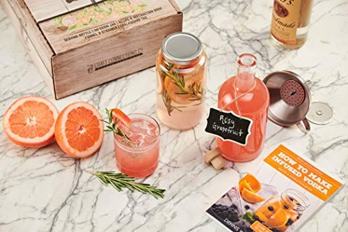Spirit Infusion Kit - Infuse Your Booze - Alcohol Infusion Kit with Re ...