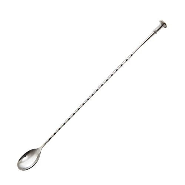 Crafthouse by Fortessa Professional Metal Barware/Bar Tools by Charles Joly, 12.5" Stainless Steel Twisted Bar Spoon