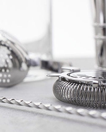 Crafthouse by Fortessa Professional Metal Barware/Bar Tools by Charles Joly, 12.5" Stainless Steel Twisted Bar Spoon