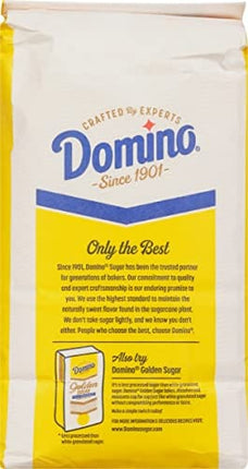 Domino Premium Pure Cane Granulated Sugar, 4 LB Bag (Pack of 2)