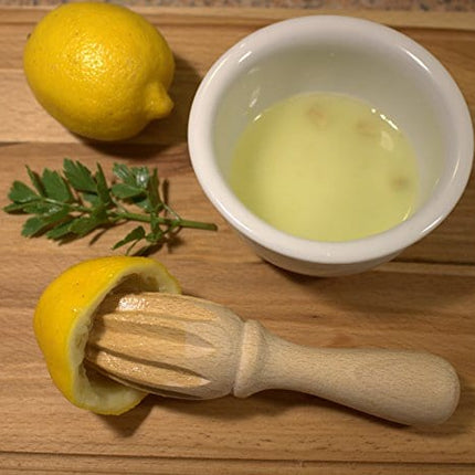 efo Lemon Squeezer Reamer - Citrus Squeezer - Good Grips Wooden Reamer - Orange Juice Squeezer