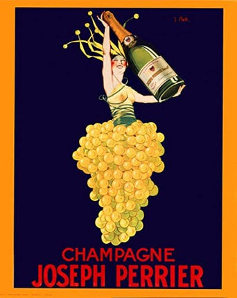 Champagne Joseph Perrier Poster 16" x 20"