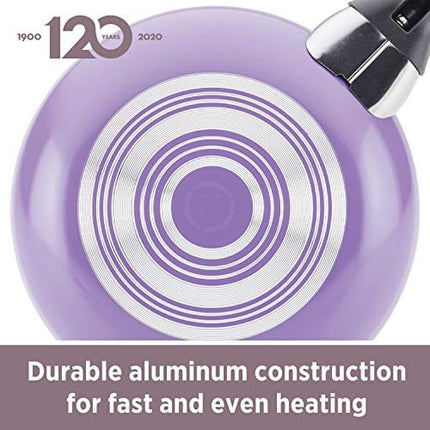 Farberware 21907 Dishwasher Safe Nonstick Sauce Pan/Saucepan with Straining and Lid, 1 Quart, Silver