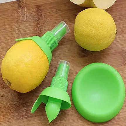GQU Lemon Squeezer Citrus Sprayer Set | 3pcs Manual Lemon Juice Sprayer Presser Tools | For Home Party