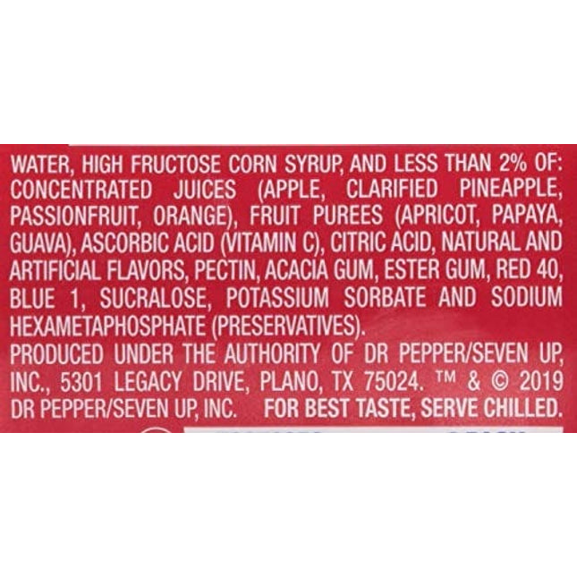 Hawaiian Punch Fruit Juicy Red, 10 Fluid Ounce Bottle, 6 Count (Pack of 4)