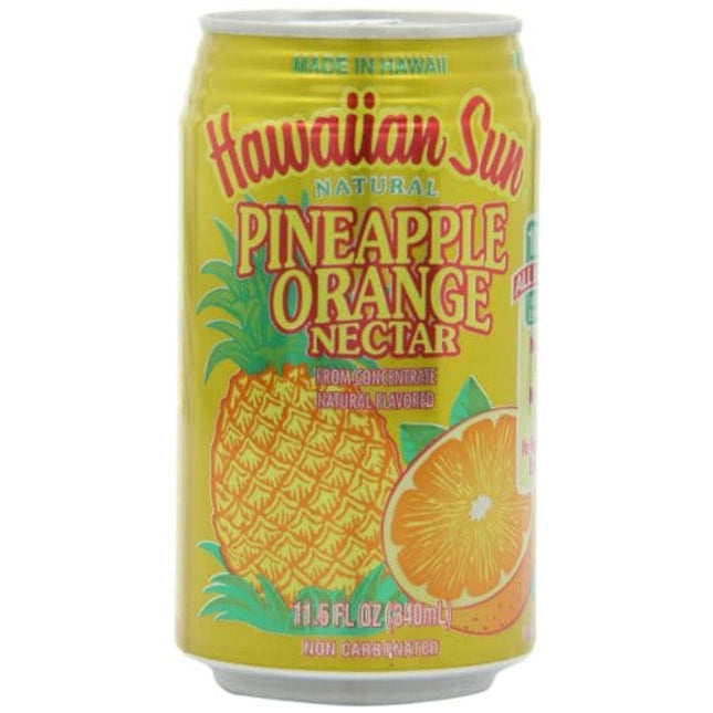 Hawaiian Sun Nectar, Pineapple-Orange, 11.5 Fl Oz (Pack of 24)
