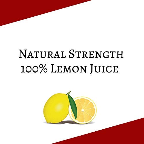 Happy Belly 100% Lemon Juice – 2 Pack, 32 Fl Oz Each, Organic, Fresh, Made In USA, Less Than 50 Calories Per Serving