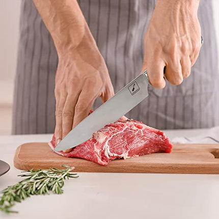 imarku Japanese Chef Knife - Pro Kitchen Knife 8 Inch Chef's Knives High Carbon Stainless Steel Sharp Paring Knife with Ergonomic Handle, Useful Kitchen Gadgets 2023