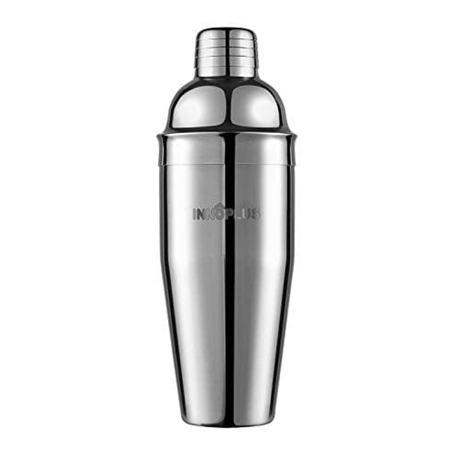 Cocktail Shaker, Martini Shaker Food Grade Stainless Steel, 25 Ounce(750ml) Drink Shaker, Professional Bar tools with Cocktail Strainer, Bartender Kit Gifts