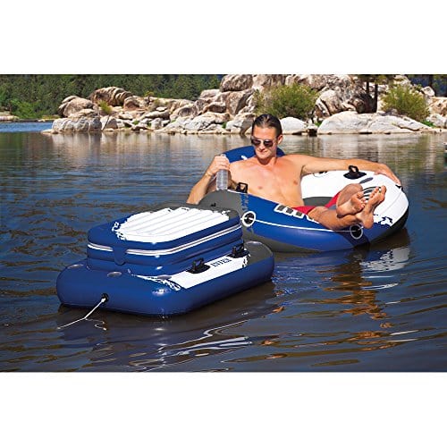 Intex Large Inflatable Cooler Intex Mega Chill II, Inflatable Floating Cooler, 48