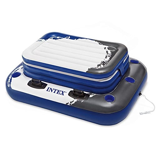 Intex Large Inflatable Cooler Intex Mega Chill II, Inflatable Floating Cooler, 48