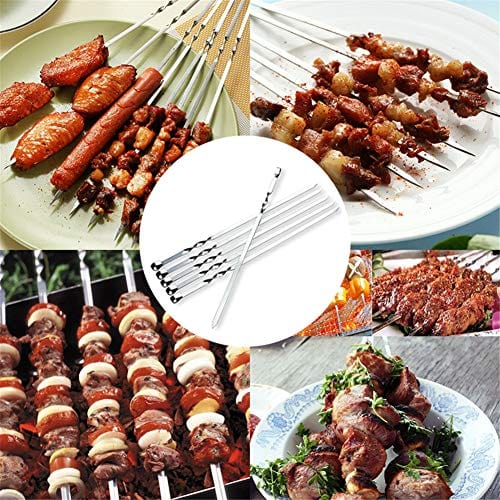 Metal Skewers For Grilling Vikakiooze Kebab Skewers,Stainless