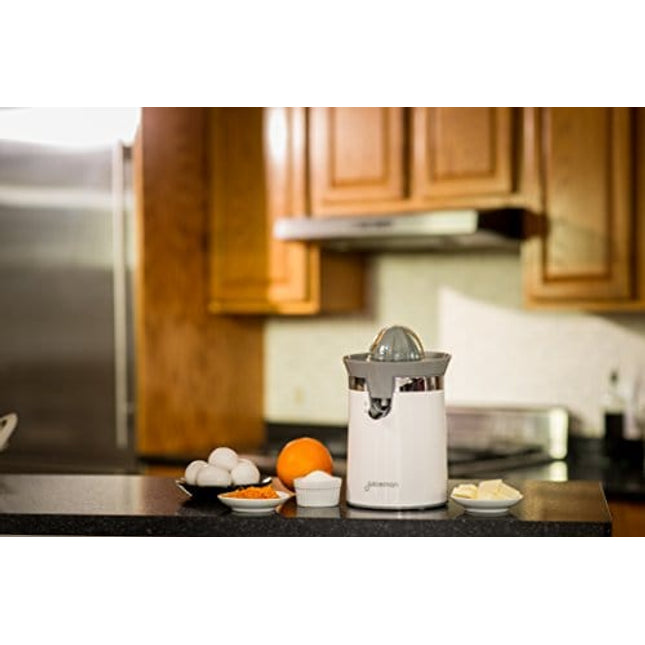 Juiceman Citrus Juicer, Small, White