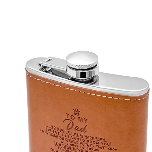 Gravierte/personalisierte VODKA 6oz Hüftkolben In Seide Box - Foto 10