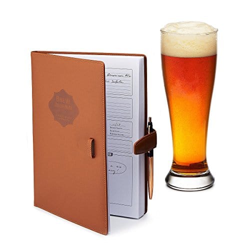 Home brew Journal for Craft Beer Homebrewers | Homebrew Logbook w/ spa ...