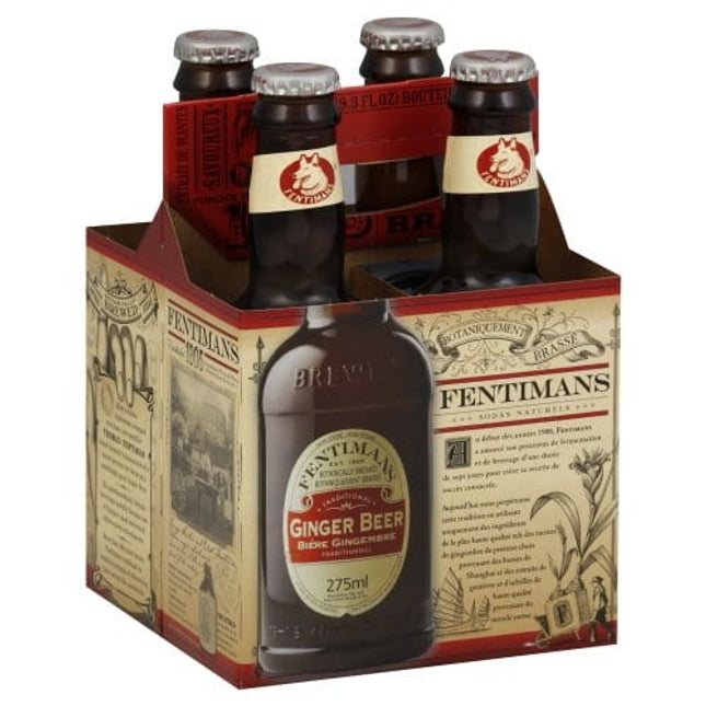 Fentimans Ginger Beer, 4PK (4, 9.3 FL Bottles)