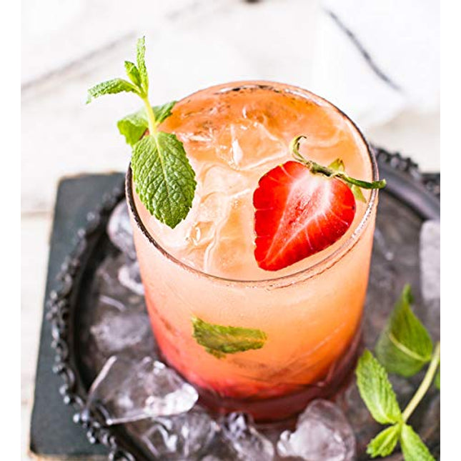 Kingrol 12 Pack Double Old Fashioned Whiskey Glasses, 10 oz Rocks Glasses Drinking Glasses for Scotch, Bourbon, Cocktails, Beverages, Water