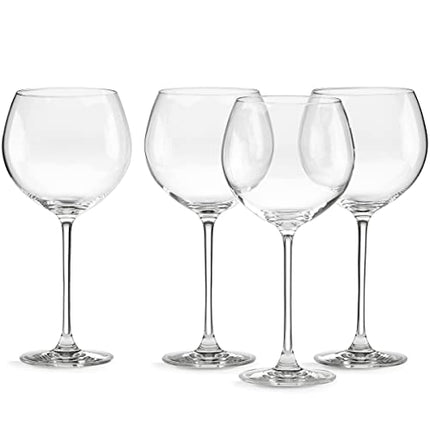 Lenox Tuscany Classics 4pc Beaujolais Wine Glass, 3.05 LB, Clear,27 fl oz