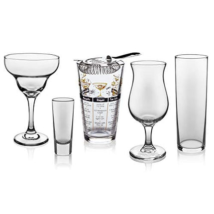 Libbey Mixologist 18-Piece Bar in a Box Cocktail Set