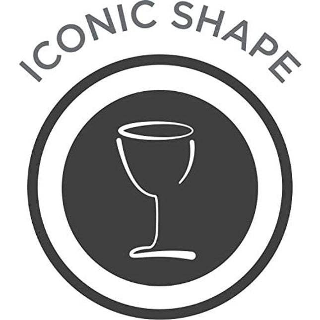 Libbey Z-Stem Martini Glasses, 9-ounce, Set of 4,clear