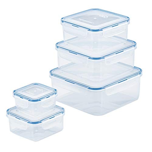 FineDine 24-Piece Superior Glass Food Storage Containers Set - Newly  Innovated Hinged BPA-free Locking lids - 100% Leak Proof Glass