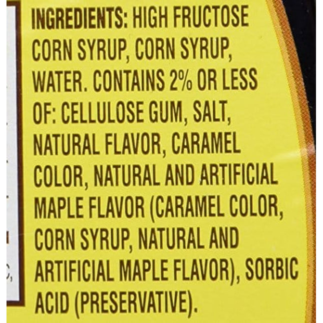 Country Kitchen Syrup, Butter Flavored , 36 oz