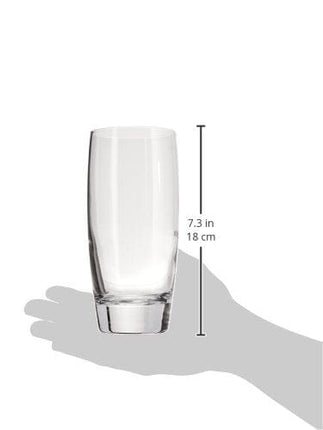 Luigi Bormioli Michelangelo 20 ounce Beverage Glass, Transparent Glass, Set of 4