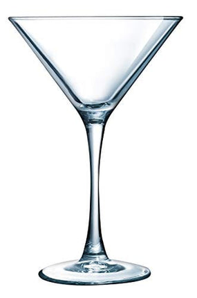 Luminarc ARC International Atlas Martini Glass (Set of 4), 7.5 oz, Clear
