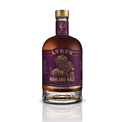 Lyre's Highland Malt - Non-Alcoholic Spirit, Malt Whiskey Style, Premium, 23.7 Fl Oz