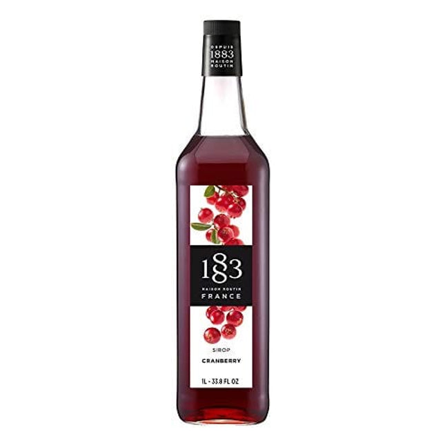1883 Maison Routin Cranberry Syrup (1L)