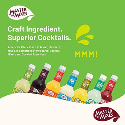 Master of Mixes Sweet N' Sour Drink Mix, Ready To Use, 1.75 Liter Bottle (59.2 Fl Oz), Individually Boxed