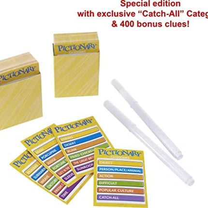 Mattel Games Pictionary Board Game, Drawing Game for Kids, Adults and Game Night, Unique Catch-All Category for 2 Teams [Amazon Exclusive]