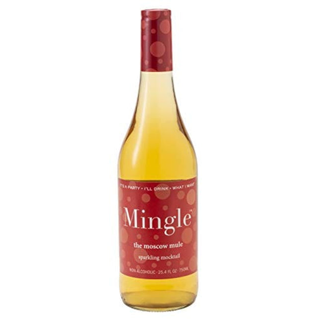 Mingle Mocktails Non Alcoholic Cocktails - 750ml Bottle (Moscow Mule, Single Bottle)