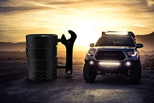MISHOWNET Tire Coffee Tea Mug Gift for Car Lovers Mechanics Car